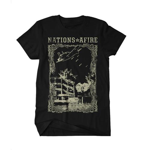 Product image T-Shirt Nations Afire War Black