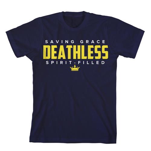 Product image T-Shirt Saving Grace Deathless Navy                                            TeeSale