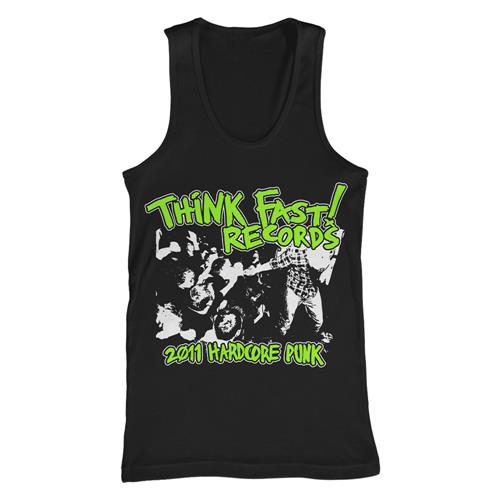 2011 Hardcore Punk Black Tank Top