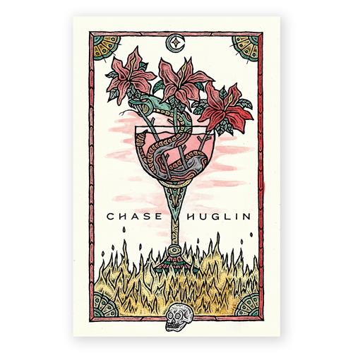 Product image Poster Chase Huglin Snake Flower Limited Edition Poster