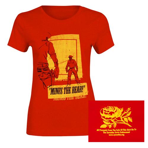 Product image Women's T-Shirt Minus The Bear Cowboy Red
