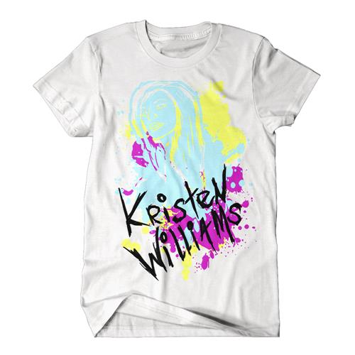 Product image T-Shirt Kristen Williams Splatter White