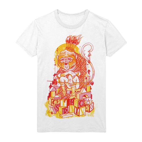 Product image T-Shirt Circa Survive Monkey King White