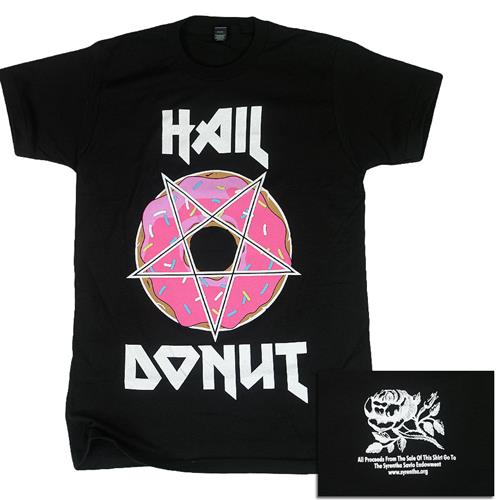 Product image T-Shirt Shirts For A Cure Hail Donut Black