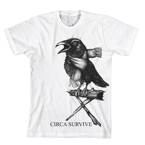 Product image T-Shirt Circa Survive Raven White