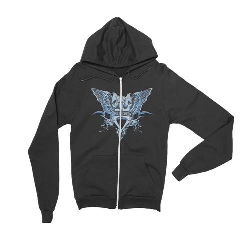 Product image Zip Up Rise Records Wings Black **Sale! Final Print!** 