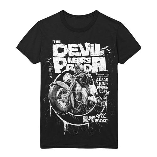 Product image T-Shirt The Devil Wears Prada Motopsycho Black