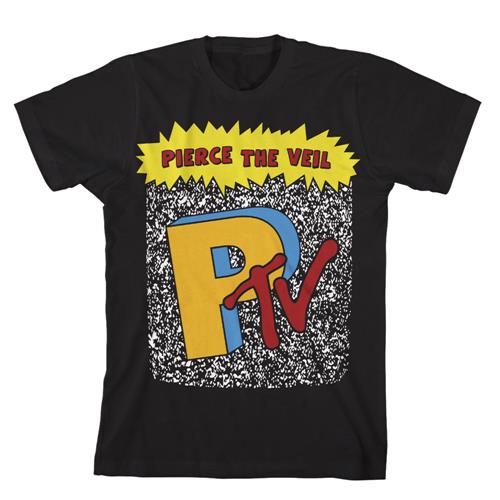 Product image T-Shirt Pierce The Veil Ptv Logo Black