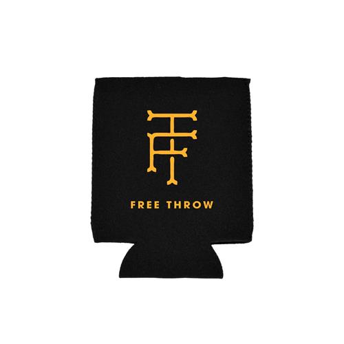 Product image Drink Koozy Free Throw Logo Black