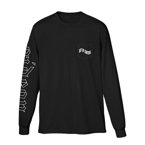 Product image Long Sleeve Shirt Gideon Out Of Control Black Pocket
