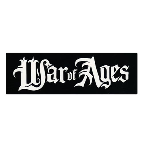 Product image Sticker War Of Ages Logo Black