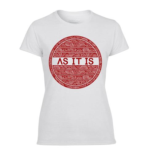 Product image Women's T-Shirt As It Is Pattern White Girl's T-Shirt