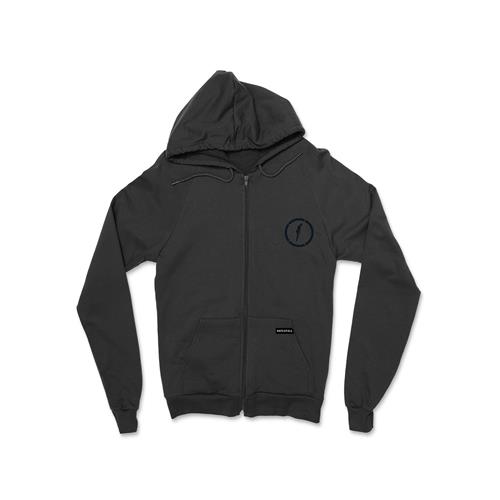 Product image Zip Up Hopesfall Logo Embroidered Black