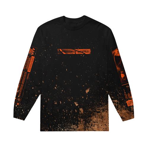 Product image Long Sleeve Shirt Kingdom Of Giants Label Bleached Black