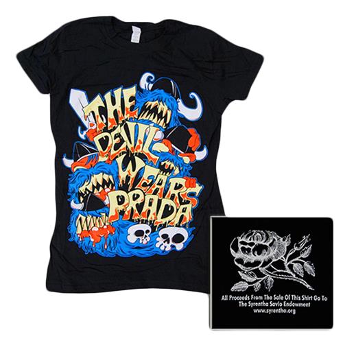 Product image Women's T-Shirt The Devil Wears Prada New Viking Black