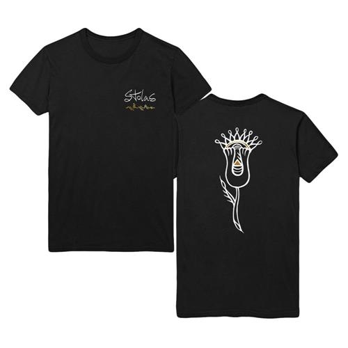 Flower Black T-Shirt