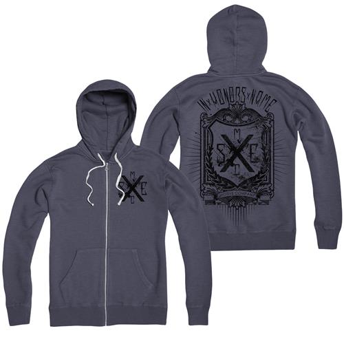 Product image Zip Up Straight Edge And Vegan Clothing | MotiveCo. In Honor's Name Slate