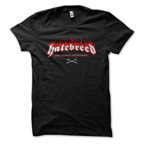 Product image Women's T-Shirt Hatebreed The Concrete Confessional Simple Black Girl's T-Shirt