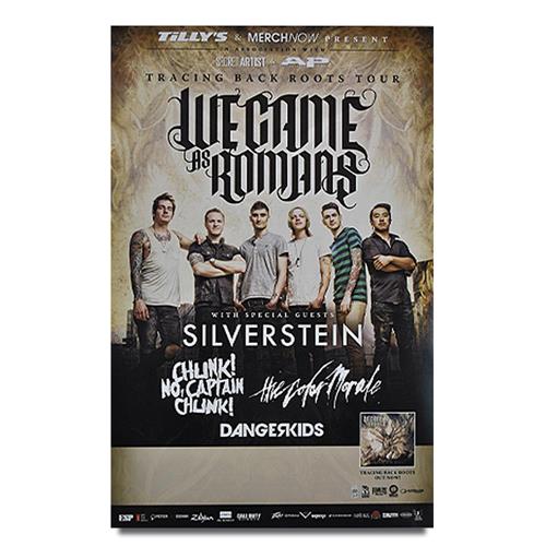 Product image Poster We Came As Romans Tracing Back Roots Tour