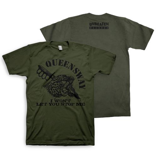 Product image T-Shirt Queensway I Won't Let You Stop Me Olive