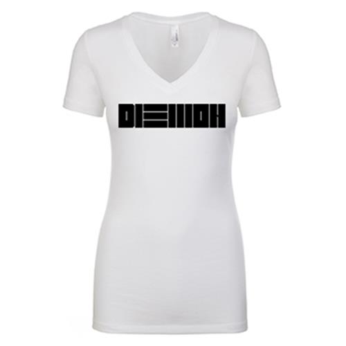 DIEMON White Womens T-Shirt