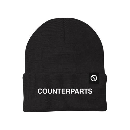 Product image Beanie Counterparts Logo W/ Hemtag Black Winter