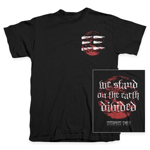Product image T-Shirt Enterprise Earth We Stand On The Earth Divided Black