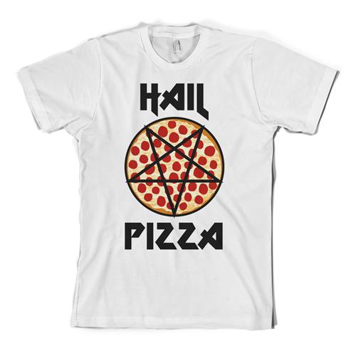 Product image T-Shirt Shirts For A Cure Hail Pizza White