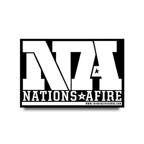Product image Sticker Nations Afire NA Logo
