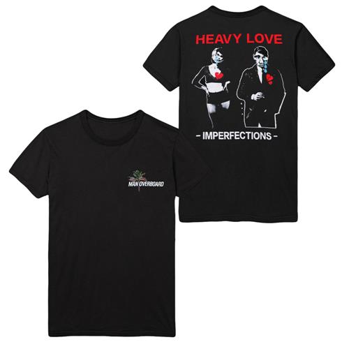 Product image T-Shirt Man Overboard Heavy Love Palm Tree Black