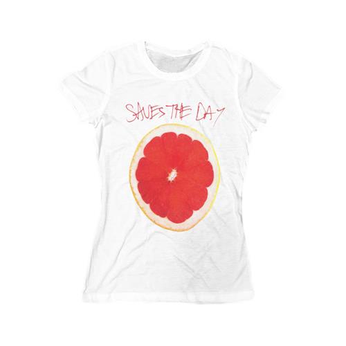 Product image Women's T-Shirt Saves The Day Grapefuit White Girl's Shirt