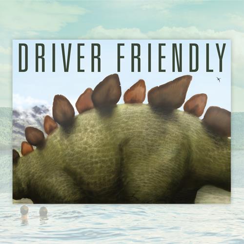 Product image Poster Driver Friendly Dino 18x24