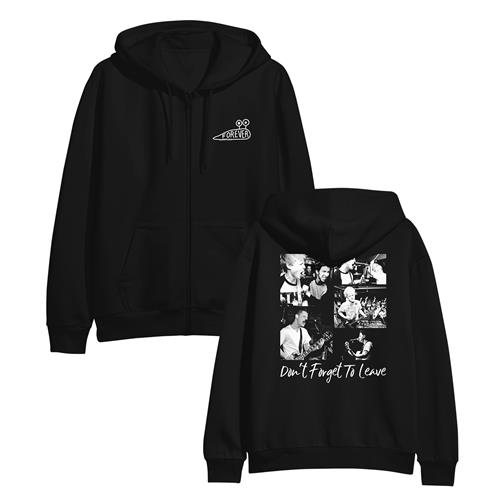 Product image Zip Up Don't Forget To Leave Collage Black