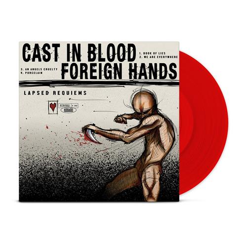 Product image Vinyl LP Cast In Blood/Foreign Hands Lapsed Requiems Red