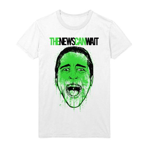 Product image T-Shirt The News Can Wait Slime White