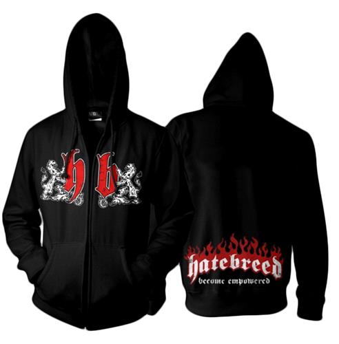 Product image Zip Up Hatebreed Become Empowered Black