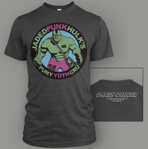 Product image T-Shirt Shirts For A Cure Jaded Punk Hulk Dark Heather