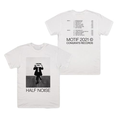 Product image T-Shirt Halfnoise Motif White