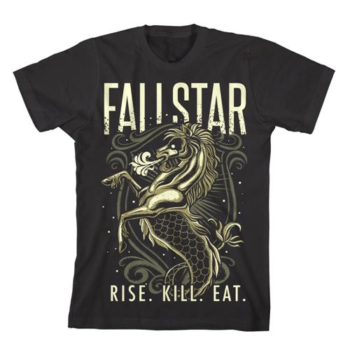 Product image T-Shirt Fallstar Seahorse Black *Final Print*