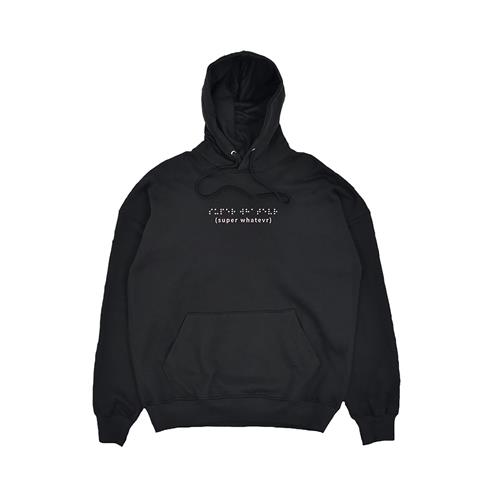 Product image Pullover Super Whatevr Braille Embroidered Black