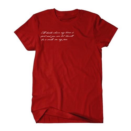 Product image T-Shirt Gorilla Biscuits Script On Maroon