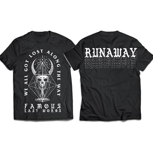 Product image T-Shirt Famous Last Words Runaway Black