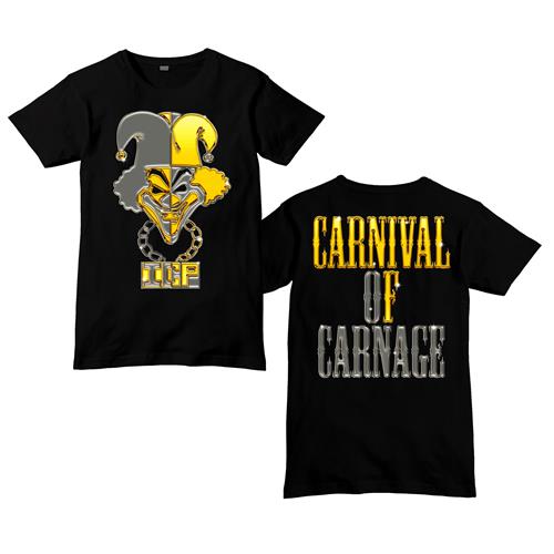 30 Years Carnival Of Carnage Chrome Logo Black