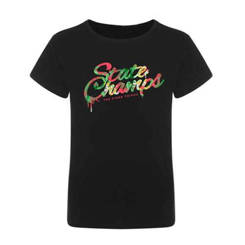 Product image Women's T-Shirt State Champs Tropical Black Ladies/JRS