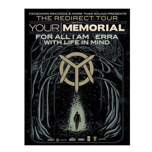 Product image Poster Your Memorial The Redirect Tour