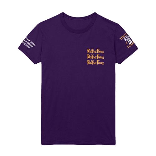 Product image T-Shirt Youth Of Today Can't Close My Eyes Positive Force Purple