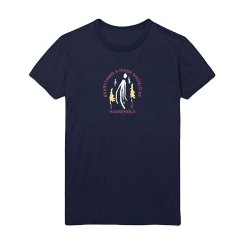 Product image T-Shirt Household Everything A River Should Be Navy T-Shirt