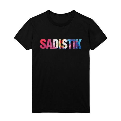 Product image T-Shirt Sadistik Multi-Color Logo Black