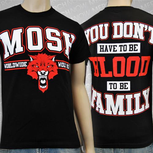 Worldwide Wolf Pack Black/Red MOSH MerchNOW Your Favorite Band