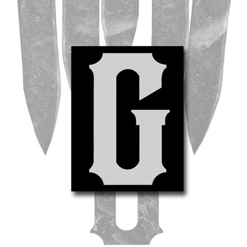 Product image Sticker Gideon G Logo Black Sticker